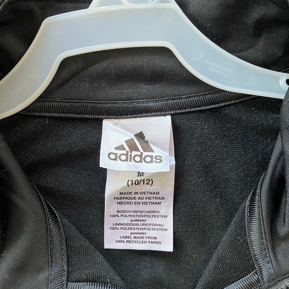 Boys Adidas Full Zip Track Jacket M (10/12) - Picture 4 of 4